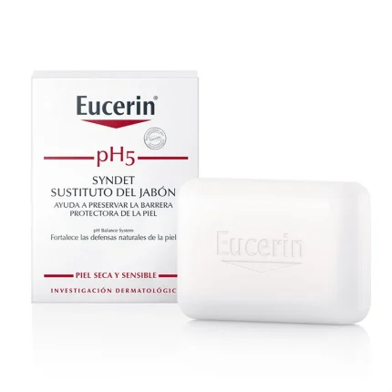 Eucerin Barra Sydnet Sustituto Del Jabón pH5 x 100 gr