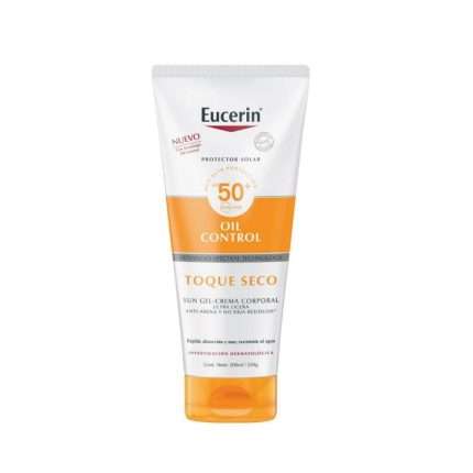 Eucerin Protector Solar Oil Control Toque Seco Gel-Crema Corporal FPS 50+ X 200ml
