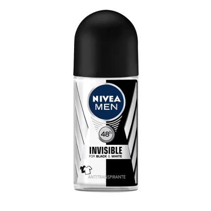 Nivea Desodorante Roll On Men Invisible Black & White X 50 Ml