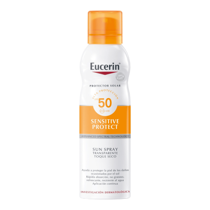 Eucerin Sun Spray Corporal Toque Seco Fps 50+ x 200 Ml