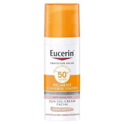 Eucerin Protector Solar Facial Sun Pigment Control Tono Medio Fps 50+ X 50ml