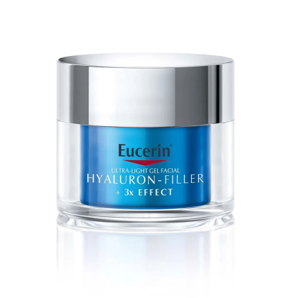 Eucerin Gel Facial Ultra-Light Hyaluron-Filler + 3X Effect Piel Mixta A Grasa X 50 Ml