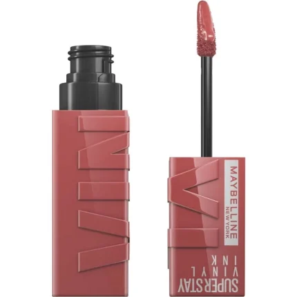 Maybelline Labial Líquido Super Stay Vinyl Ink Cheeky