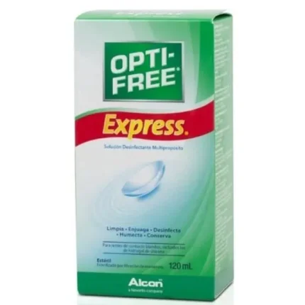 Opti-Free Express Solución desinfectante multipropósito X 120ml