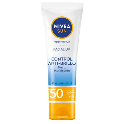 Nivea Sun Facial Matificante Fps 50 Protector Solar 50ml