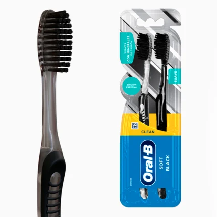 Oral B Cepillo dental Soft Black x 2 Un