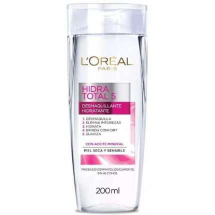 Loreal París Hidra Total 5 Leche Limpieza Piel Seca 200 Ml