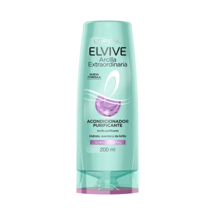 Elvive Acondicionador Arcilla Purificante 200 Ml