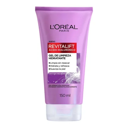 Loreal Revitalift Acido Hialuronico Gel Limpieza Hidratante X 150 Ml