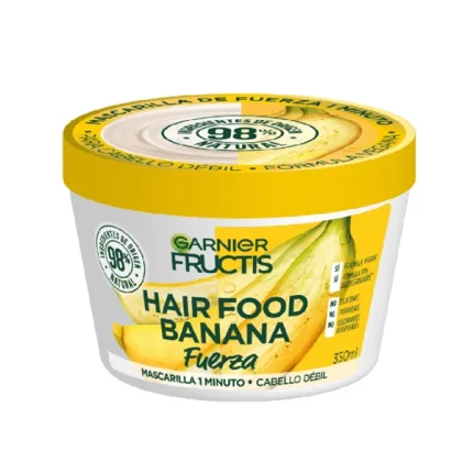 Garnier Fructis Banana Tratamiento Hair Food Máscara de Hidratación 350 ml