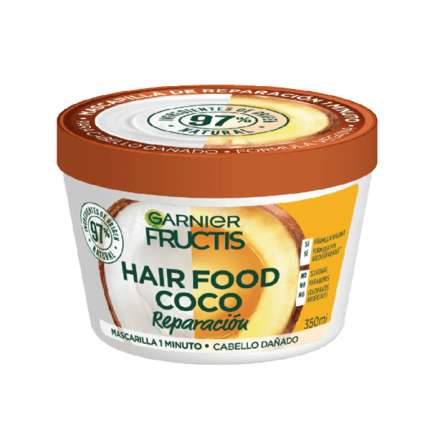 Garnier Fructis Coco Tratamiento Hair Food Máscara de Hidratación 350ml