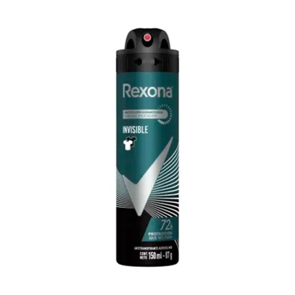 Rexona Men Antitranspirante en aerosol Invisible 150 Ml