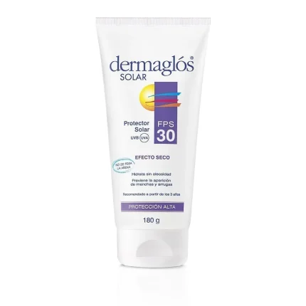 Dermaglós Solar F30 Efecto Seco Crema 180 Gr