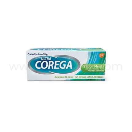 Ultra Corega Crema Adhesiva Protesis Sabor Menta X 20 G