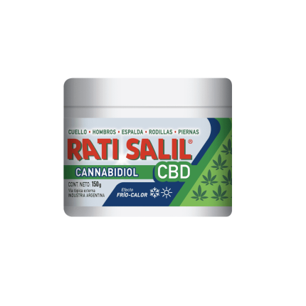Ratisalil Cannabidiol CBD Crema Frío Calor X 150 Gr