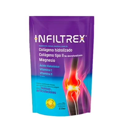 Infiltrex Colágeno Polvo Suplemento Dietario Para Huesos y Articulaciones x 300 Gr
