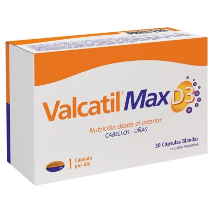 Valcatil Max D3 X 30 Capsulas Blandas