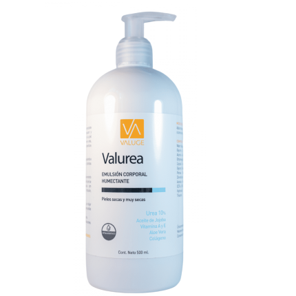 Valurea Emulsión Urea 10% Humectante Piel Seca X 500ml