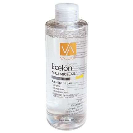 Valuge Ecelon Agua Micelar Desmaquillante Pieles Sensibles X 190 Ml