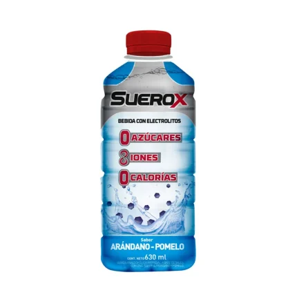 Suerox Arandano Pomelo bebida con electrolitos x 630 ml