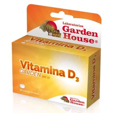 Garden House Vitamina D3 X 30 Comprimidos