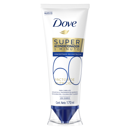 Acondicionador Dove Factor Nutrición 60 x170ml