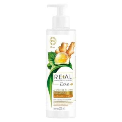 Dove Real Poder de las Plantas Purificación + Jengibre Shampoo x 300 ml