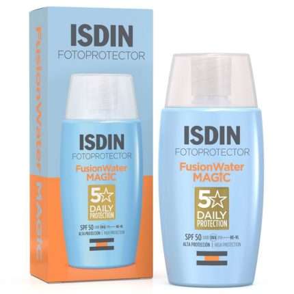 Isdin Fotoprotector Fps 50 Fusion Water Magic 5 Stars Protector Solar X 50 ml