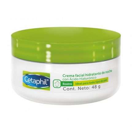 Cetaphil Crema Facial Hidratante De Noche X 48 Gr