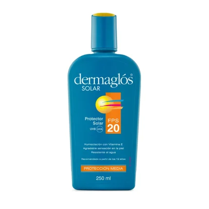 Dermaglós Protector Solar Fps 20 X 250 Ml