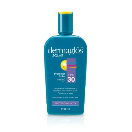 Dermaglos Protector Solar Fps 30 X 250 Ml