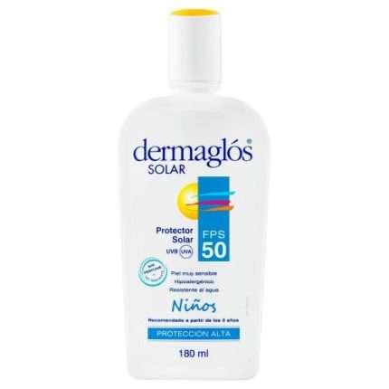 Dermaglós Protector Solar Niños Fps 50 X 180 Ml