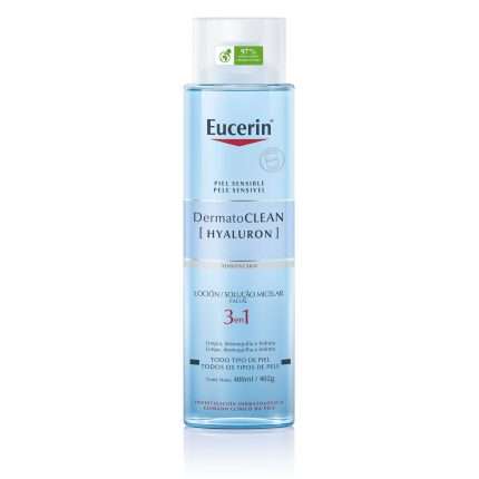 Eucerin DermatoClean (Hyaluron) Loción Micelar 3 en 1 X 400ml