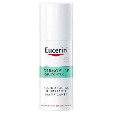 Eucerin Dermopure Oil Control Fuido Facial Matificante Piel Grasa 50ml