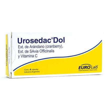 Eurolab Urosedac Dol X 4 Cápsulas