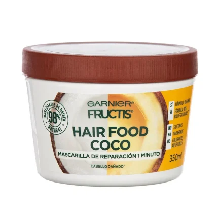 Garnier Fructis Máscara Capilar Nutrición Hairfood Coco x 350 Ml
