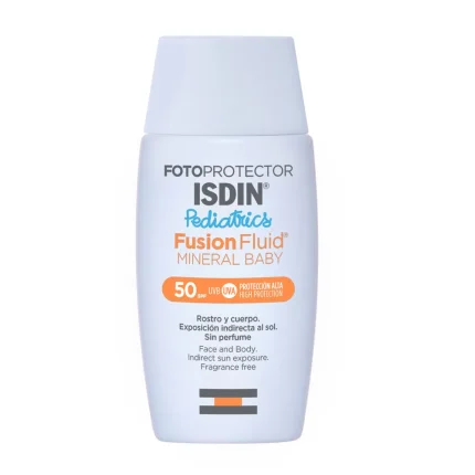 Isdin Fotoprotector Crema Fusion Fluid Mineral Baby Fps50 50 ml