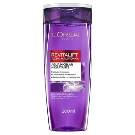 Loreal Revitalift Acido Hialuronico Agua Micelar X 200 Ml