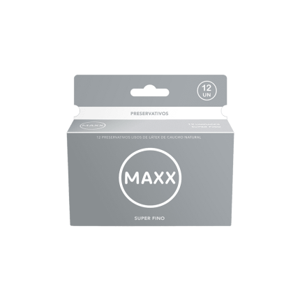 Maxx Super Fino 3 Preservativos X 12 Un