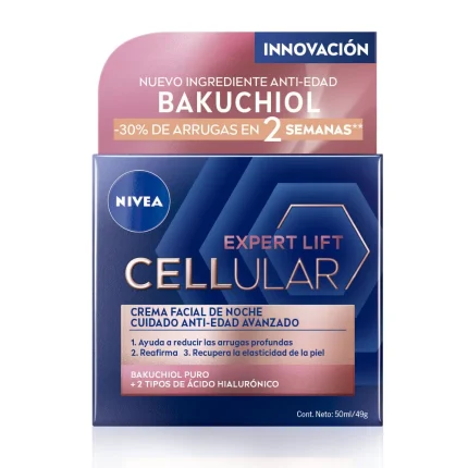 Nivea Cellular Lift Expert Crema Facial Antiedad de Noche 50 ml