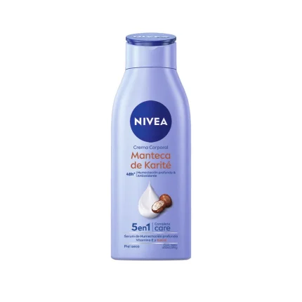 Nivea Crema corporal 5 en 1 Manteca Karité Piel Seca X 400 ml