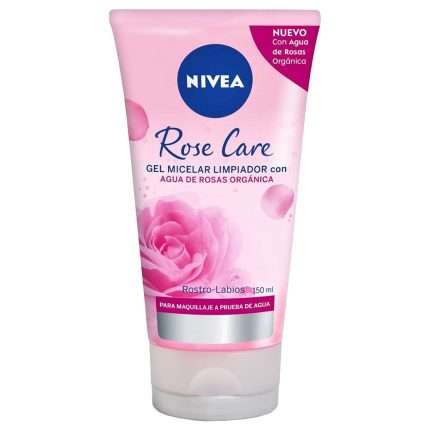Nivea Rose Care Gel Micelar Limpiador X 150 Ml