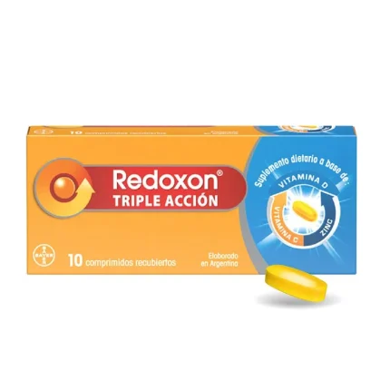 Redoxon Triple Acción Suplemento X 10 Comprimidos