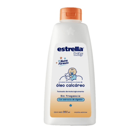 Estrella Oleo Calcáreo Baby Sin Fragancia X 950Ml