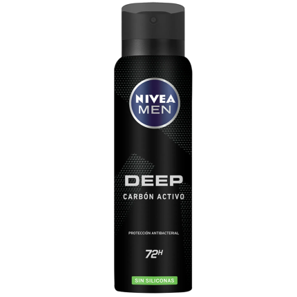 Nivea Men Desodorante Antitranspirante Deep x 150 ml