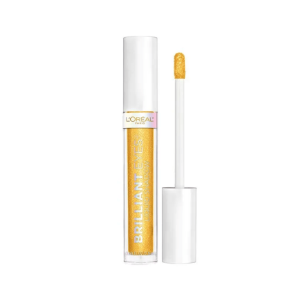 Loreal Maquillaje Labial Liquido Brilliant Eyes Crown Gold