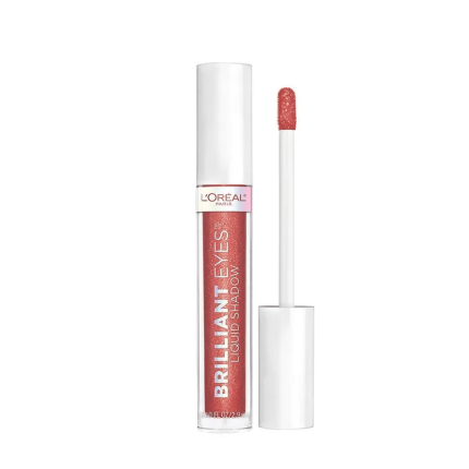 Loreal Maquillaje Labial Liquido Brilliant Eyes Radiant Ruby