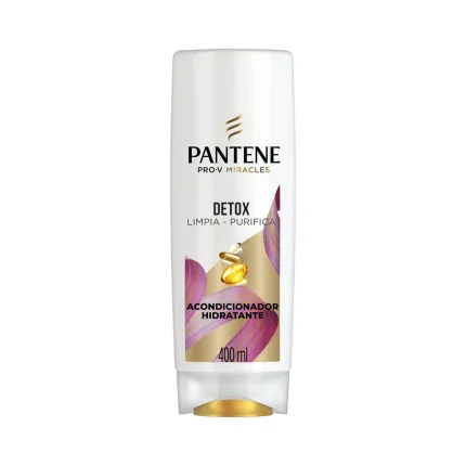 Acondicionador Pantene detox 400 Ml