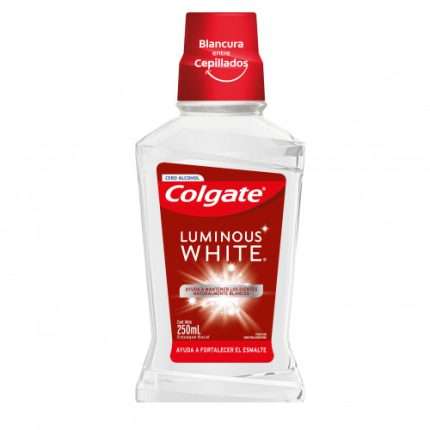 Colgate Enjuague Bucal Luminous x 250ml