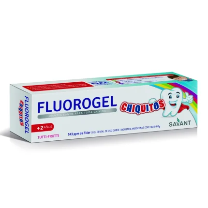 Fluorogel Chiquitos Gel Tutti Fruti x  60gr